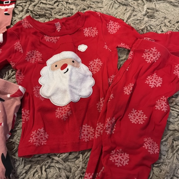Carter’s Christmas Pajama Bundle / Lot 4T - Picture 2 of 4